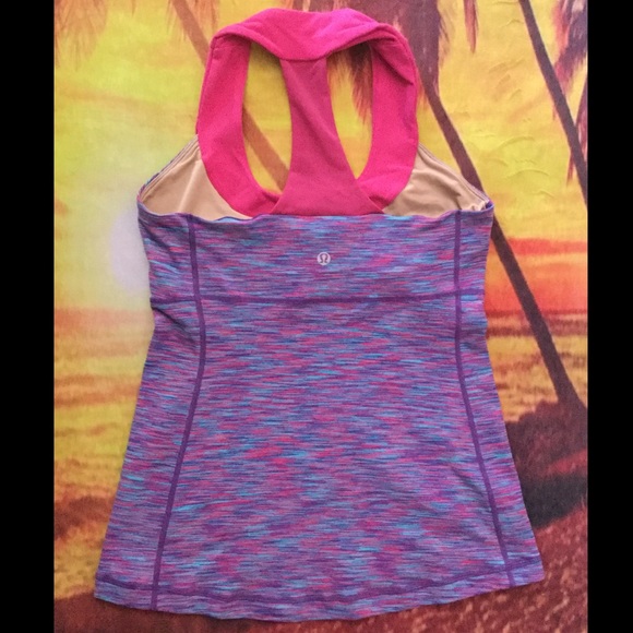 Lululemon Racerback Scoop Neck Size 6 Purple - Picture 2 of 9